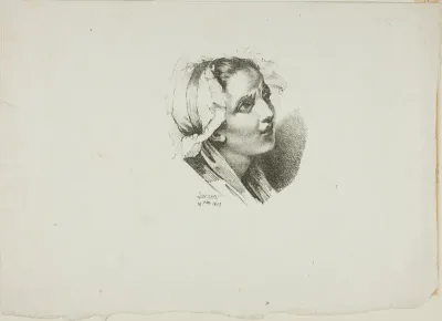 Study of the Head of a Young Girl