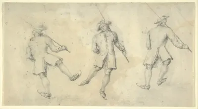 Study of Three Figures Skating