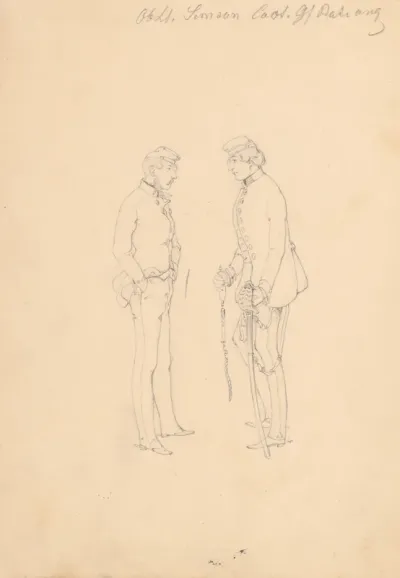 Study of Two Soldiers