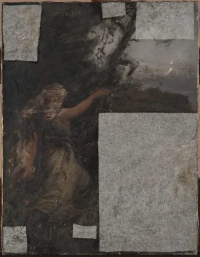 Study, water nymph