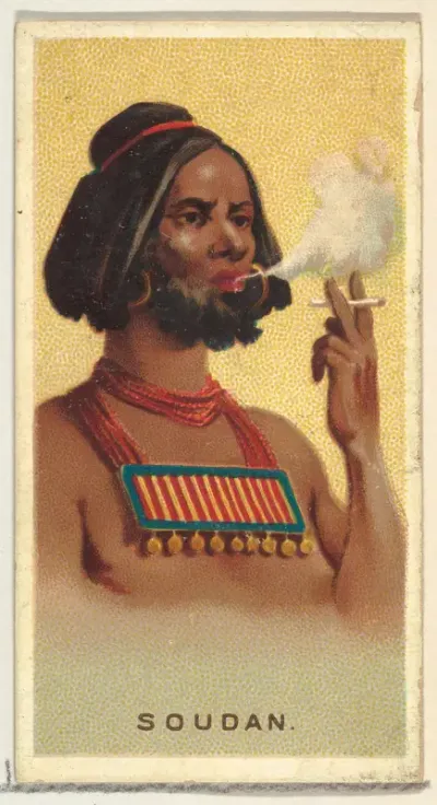 Sudan, from World's Smokers series (N33) for Allen & Ginter Cigarettes