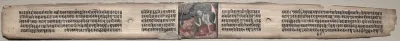 Sudhana and the rishi Bhishmottaranirgosha, folio 94 (recto) from a Gandavyuha-sutra (Scripture of the Supreme Array)