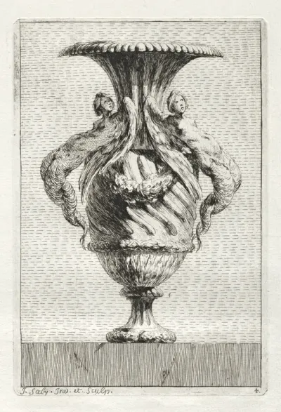 Suite of Vases:  Plate 4