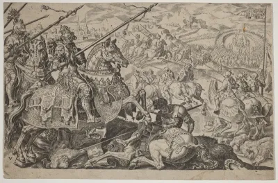 Suleiman the Magnificent Forced to Raise the Siege of Vienna