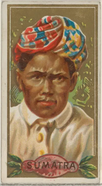 Sumatra, from the Types of All Nations series (N24) for Allen & Ginter Cigarettes