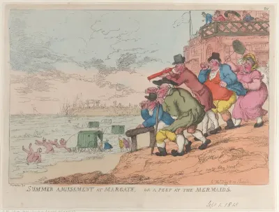 Summer Amusement at Margate, or a Peep at the Mermaids