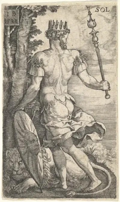 Sun, from "The Gods Who Preside Over the Planets"