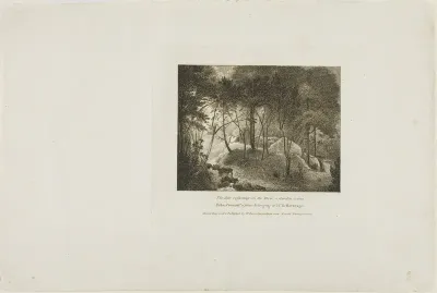 Sun Reflecting on the Dew, A Garden Scene