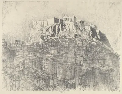 Sunrise over the Acropolis