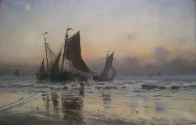 Sunset i Flanders