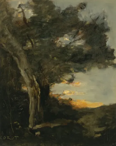 Sunset with a Lioness