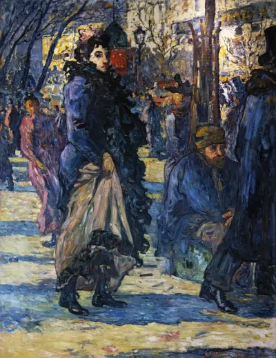 Sur le Boulevard