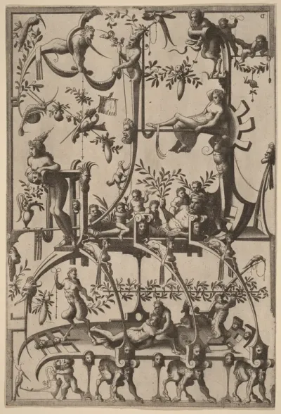 Surface Decoration, Grotesque with Strapwork