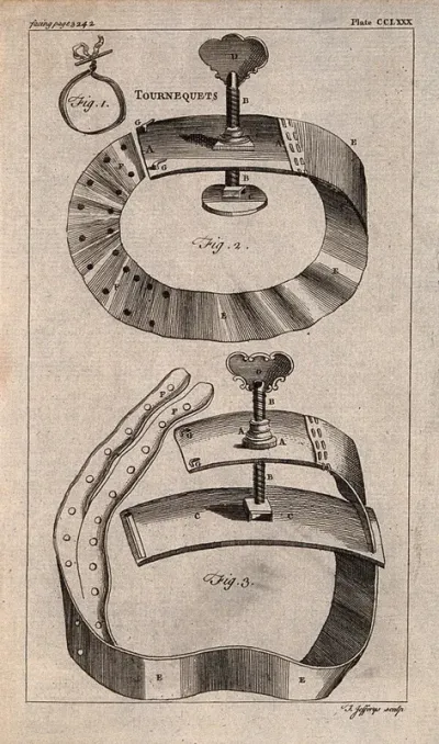 Surgical instruments: tourniquets