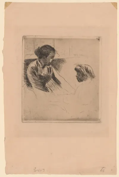Susan and Child Facing each Other