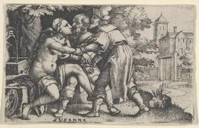 Susanna and the Elders, from "Scenes from the Old Testament"