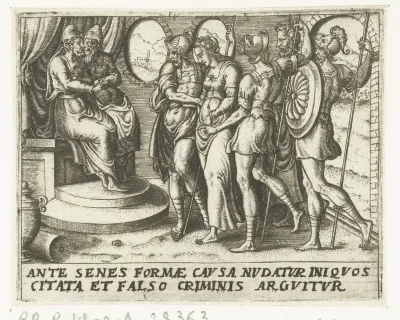 Susanna beschuldigd door de ouderlingen