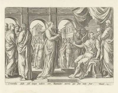 Susanna beschuldigd door de ouderlingen