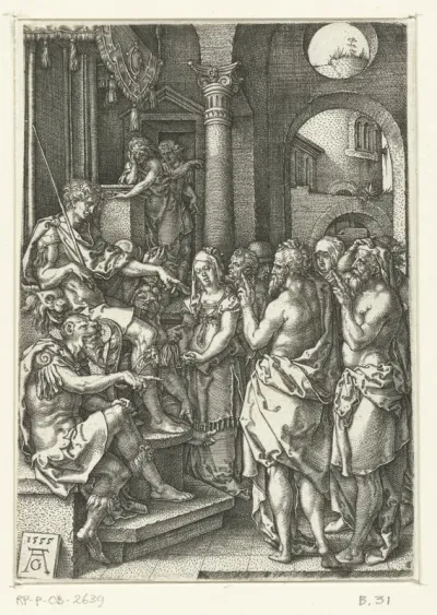 Susanna beschuldigd door de ouderlingen