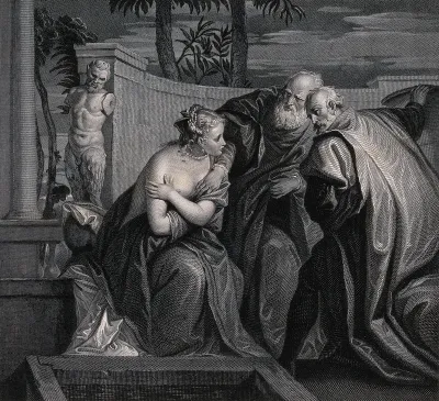 Susanna molested by the elders