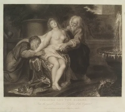 Susanna molested by the elders