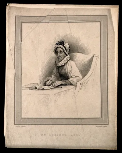 Susannah Long, an elderly lady