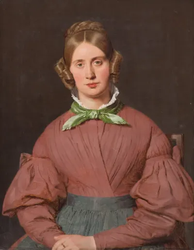 Susanne Cecilie Købke, født Købke, kunstnerens hustru