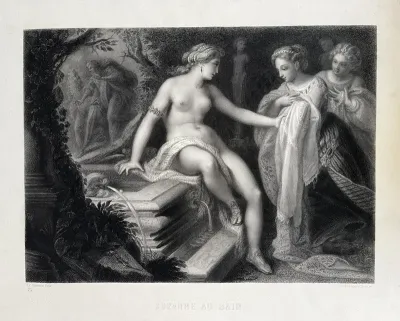 Suzanne at her Bath