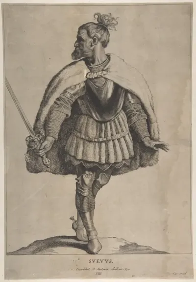 Svevus, from the series Peplus, sive Gothorum, Heruolorum...