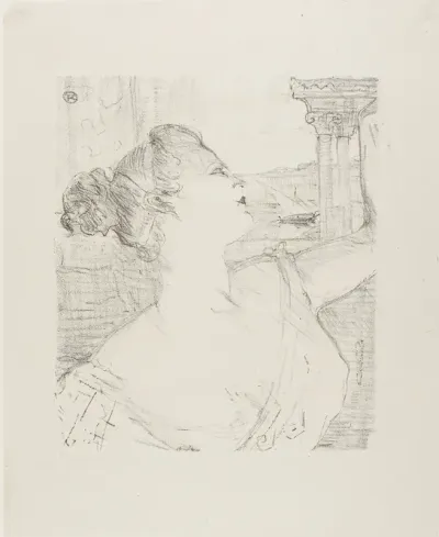 Sybil Sanderson, from Treize Lithographies