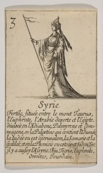 Syrie, from "Jeu de la Géographie"