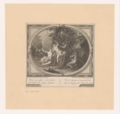 Syrinx opgeschrikt door Pan