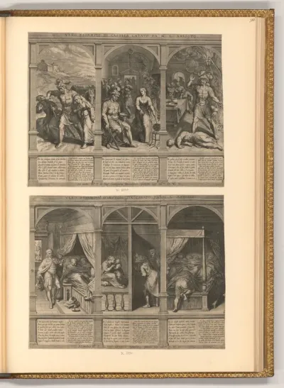 Szenen aus Ariostos Orlando Furioso