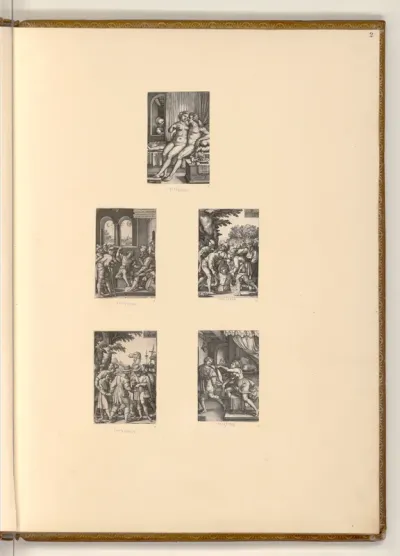 Szenen aus dem Alten Testament: Abraham und Hagar; Die Geschichte Josephs