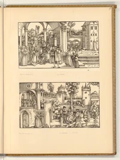 Szenen aus dem Alten Testament: Susanna; Esther