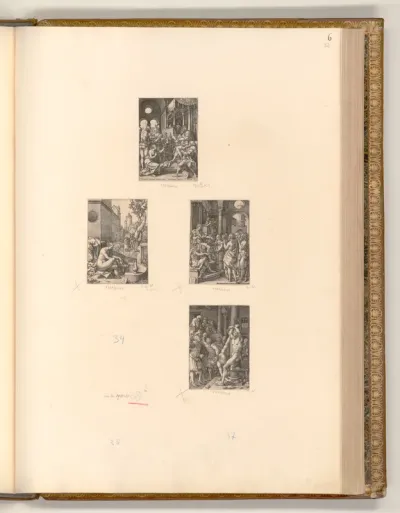 Szenen aus dem Alten Testament: Susanna; Salomons Urteil