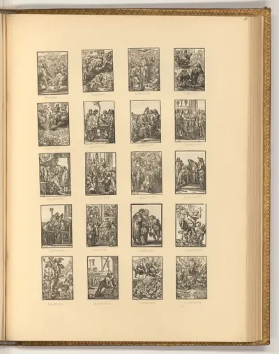 Szenen aus dem alten und neuen Testament