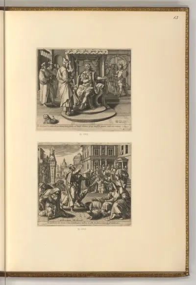 Szenen aus dem Alten und Neuen Testament