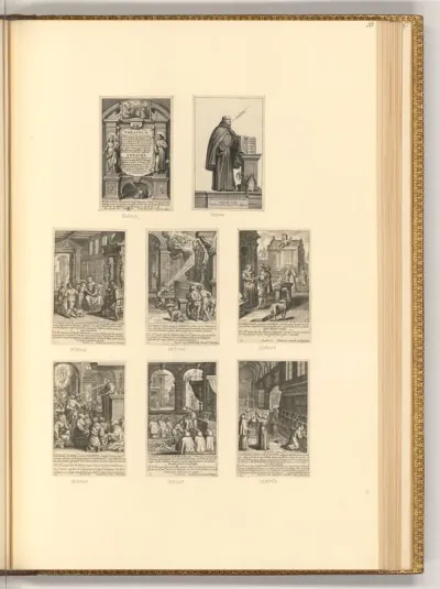 Szenen aus dem Leben des Franziskaners Gabriel Maria