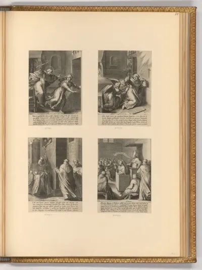 Szenen aus dem Leben des Thomae Aquinatis