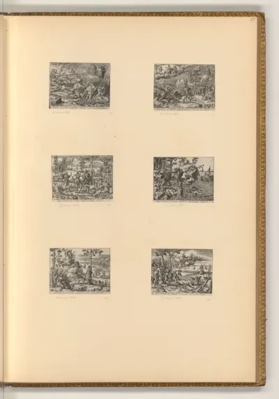 Szenen aus der Geschichte des Orion