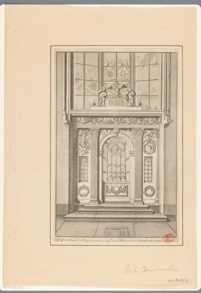 't Graf van den Hr. Burgermeester de Graaf Heer van Zuidpolsbroek, in de Oude Kerk
