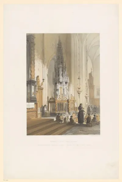 Tabernakel in de Sint-Jacobskerk te Leuven
