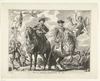 Tabila I. Carolus Ferdinandum hortatur ad sui imitationem