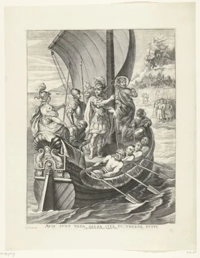 Tabula II. Argonautae cum Ferdinando navigante collati