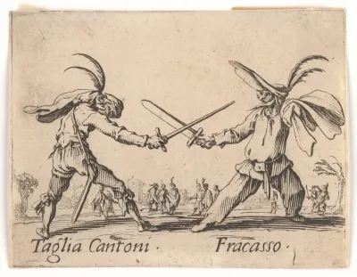 Taglia Cantoni and Fracasso. Balli di Sfessania Series