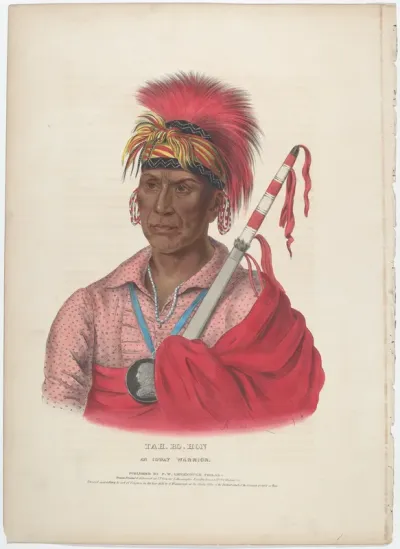 Tah-Ro-Hon, An Ioway Warrior