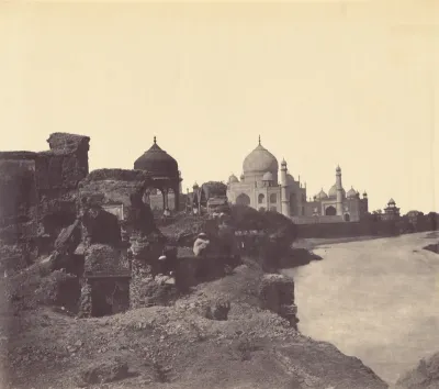 Taj Mahal from the East