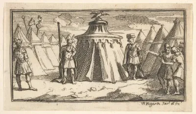 Taking Away the Military Belt or Girdle (John Beaver, Roman Military Punishments, 1725)