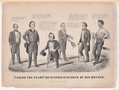 "Taking the Stump" or Stephen in Search of his Mother